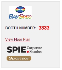 BaySpec SPIE Booth Info